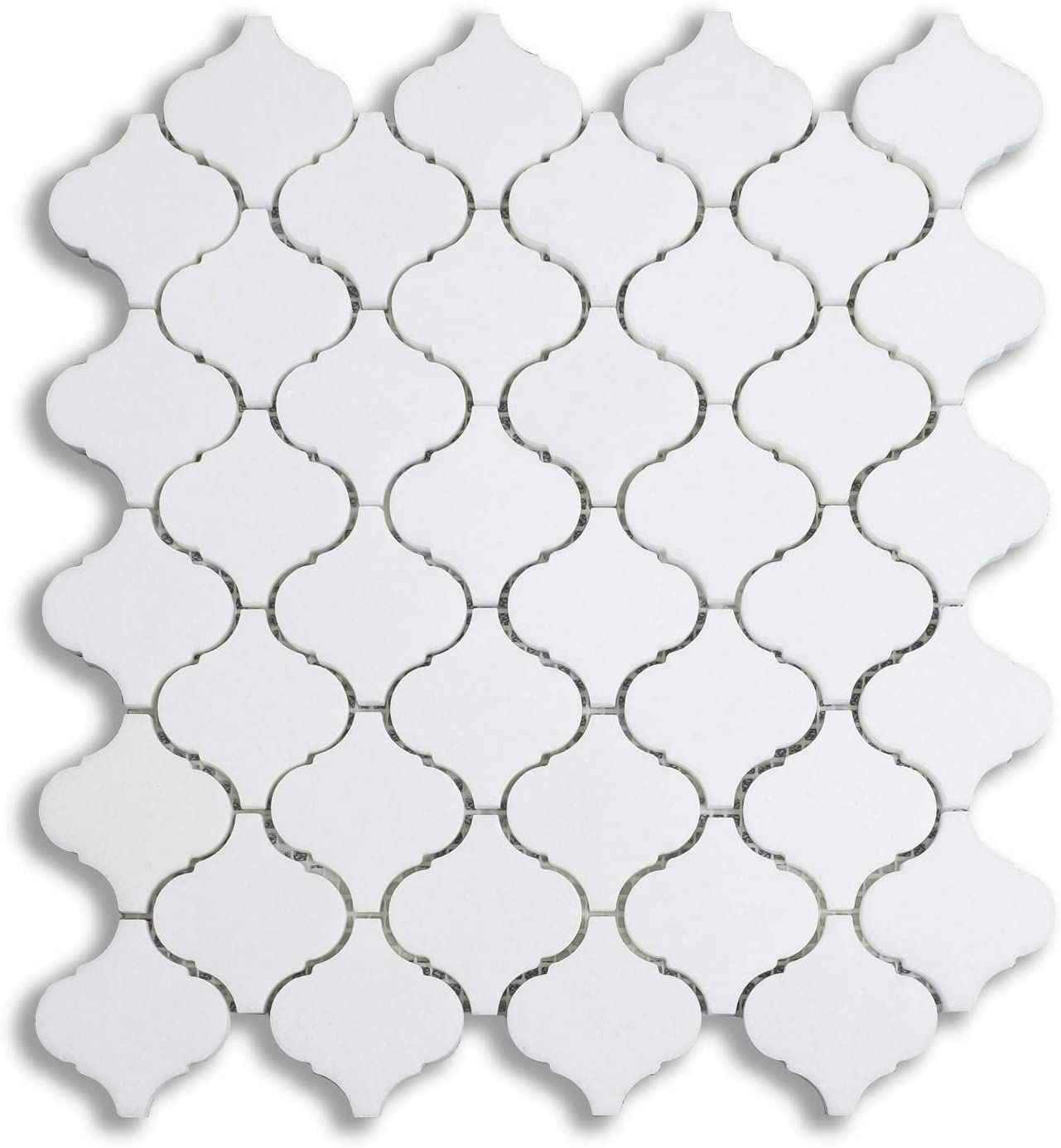 Arabesque Thassos White Marble Ivyspace