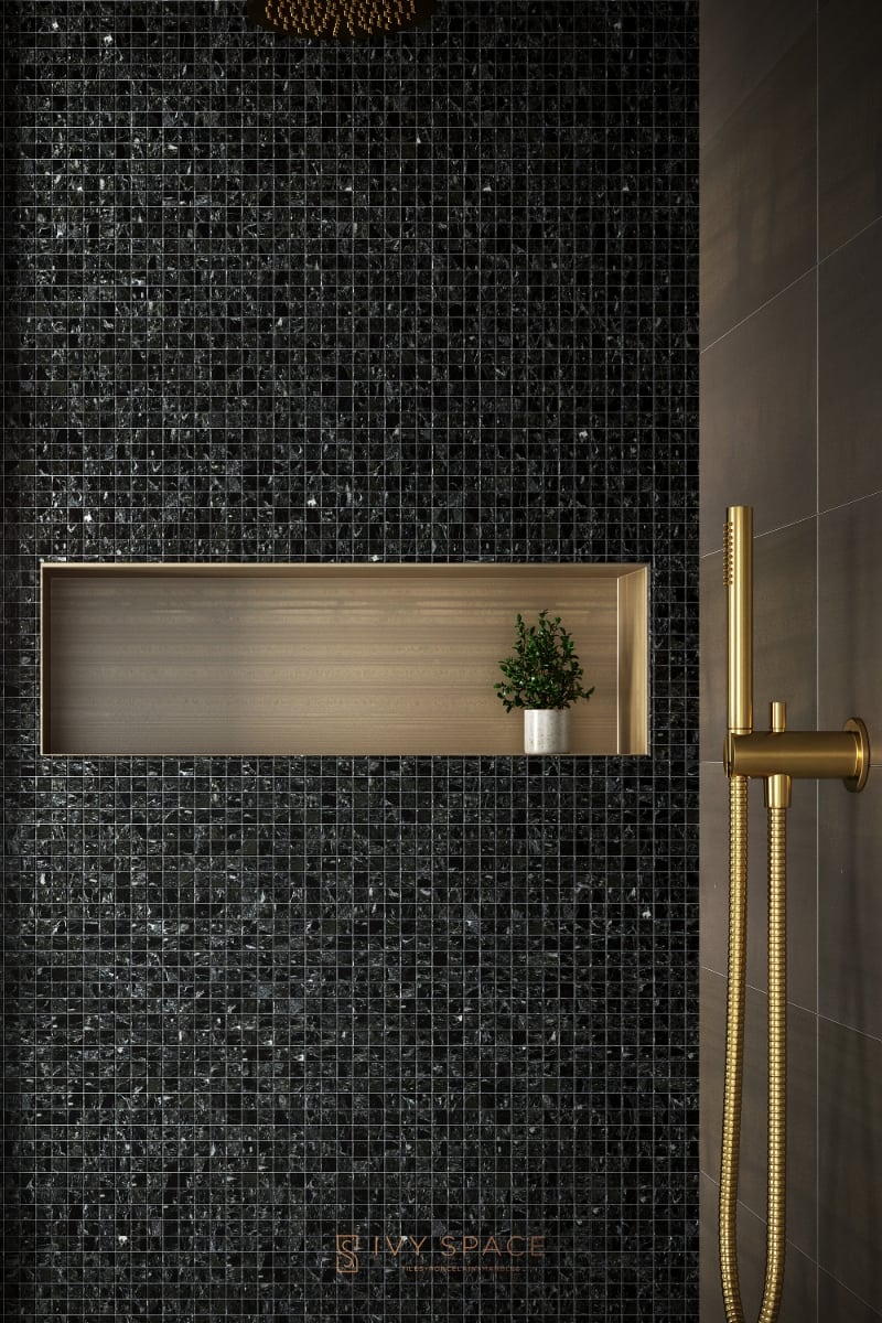 Zebra Brey Brown/Grey Limestone Bathroom Ivyspace