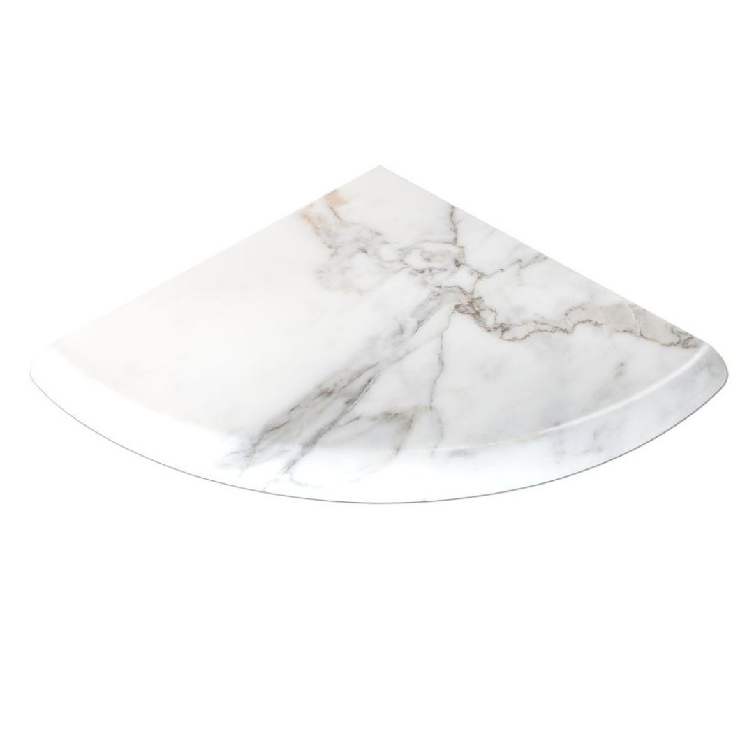 Calacatta Cremo Corner Shelf