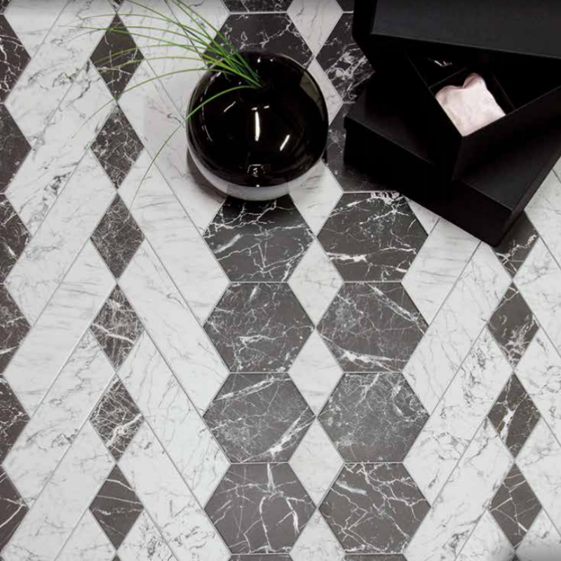 Marmol Dec White Marble Effect Ivyspace