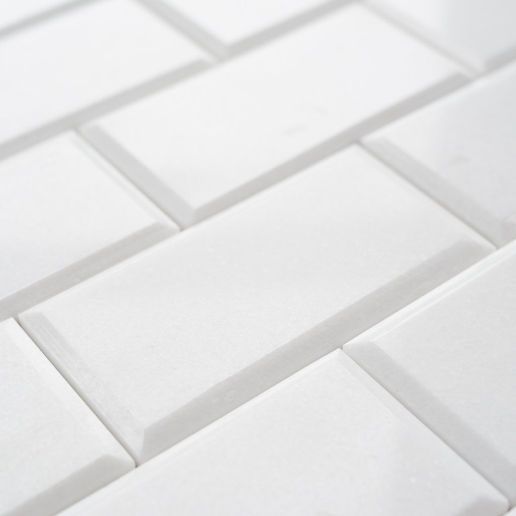 Subway Thassos Pure White Marble Ivyspace