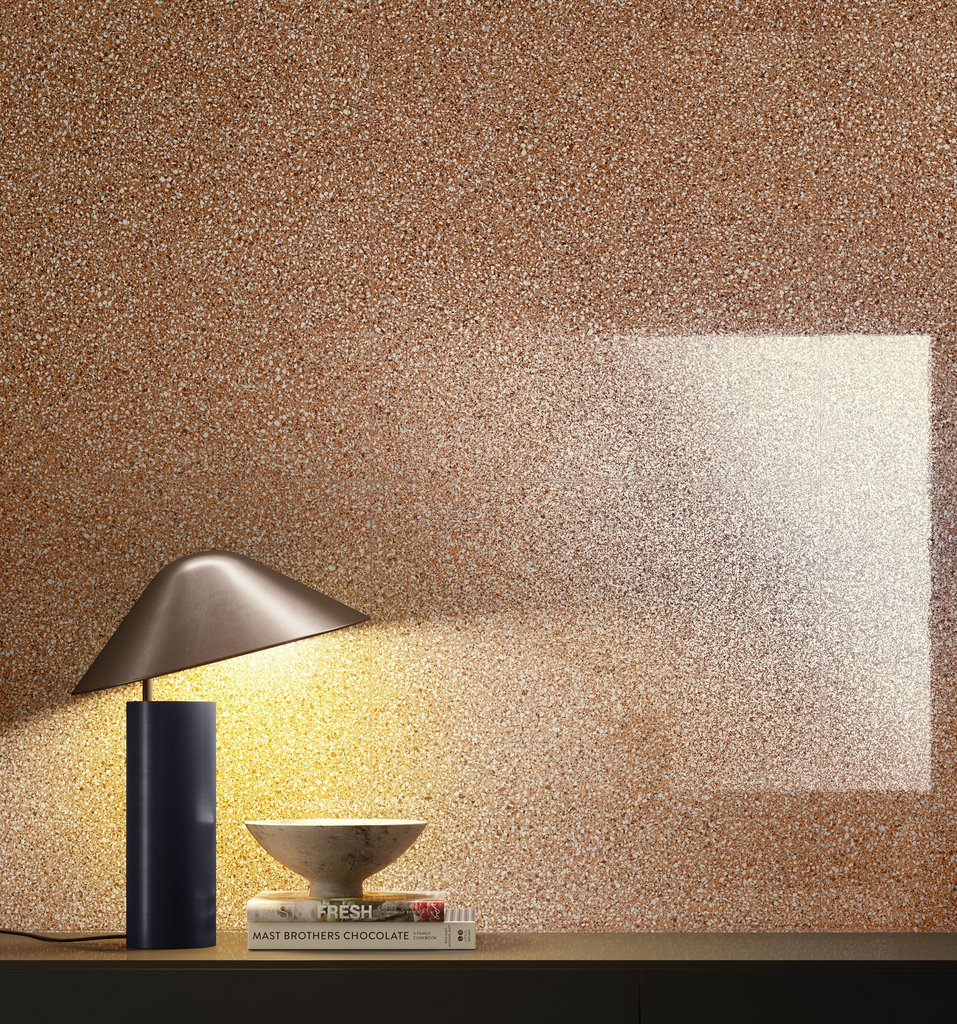 Terrazzo Effect Porcelain Wall Tiles in Bronze IvySpace