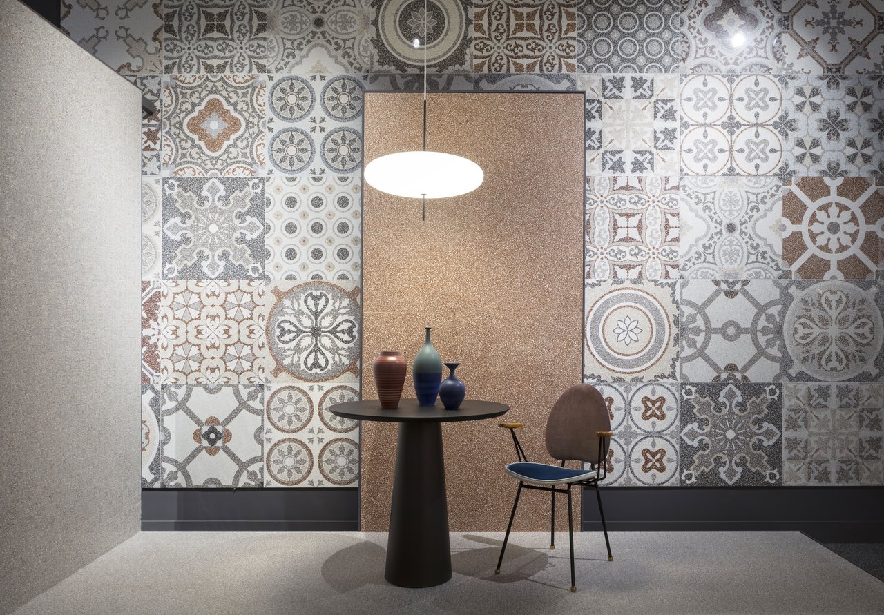 Beautiful Terrazzo Effect Porcelain Wall Tiles IvySpace