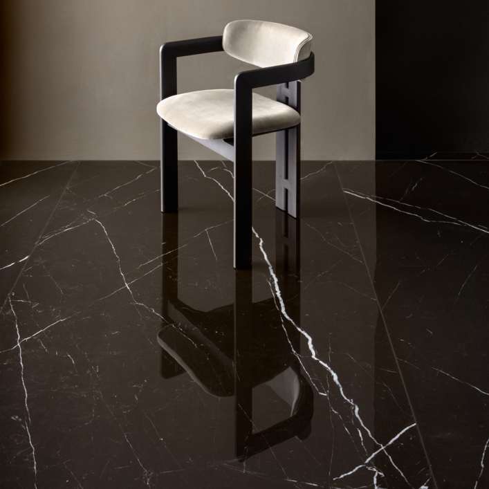 nero marquina tiles for the floor