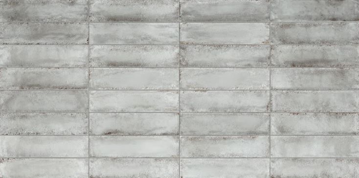 Metallic Grey Brickwork Effect Tiles Ivyspace