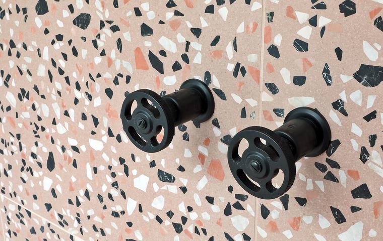 Pink Terrazzo Porcelain Wall Tiles IvySpace