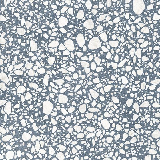 Modica Pop Blue Terrazzo Effect Porcelain Tiles IvySpace