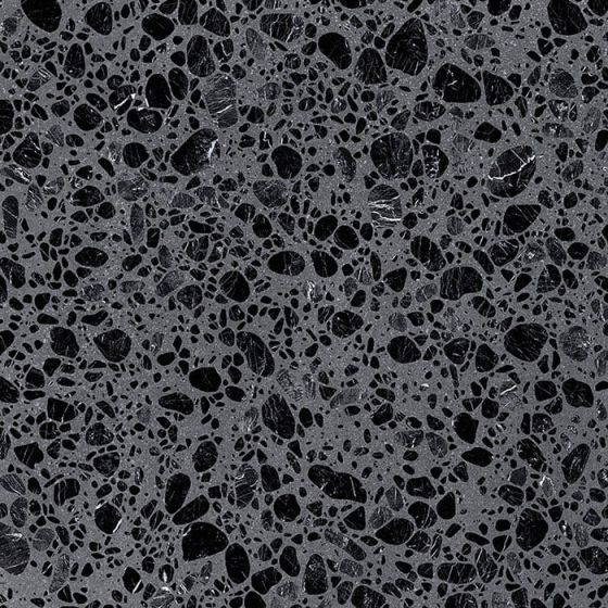 Modica Pop Dark Terrazzo Effect Porcelain Tiles IvySpace