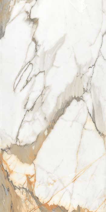 White/Gold/Grey Marble Effect Porcelain Tiles IvySpace
