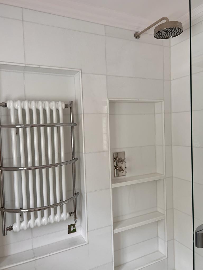 Thassos Premium White Marble Tiles Bathroom IvySpace