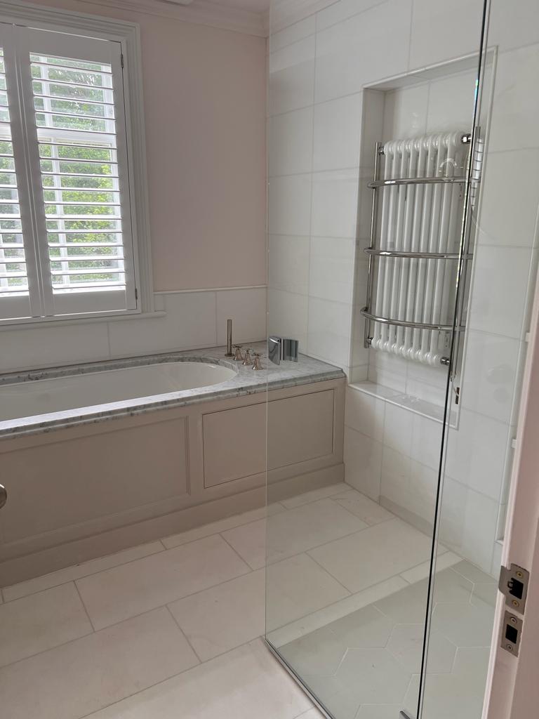 Thassos White Premium Marble Tiles Bathroom Suite IvySpace
