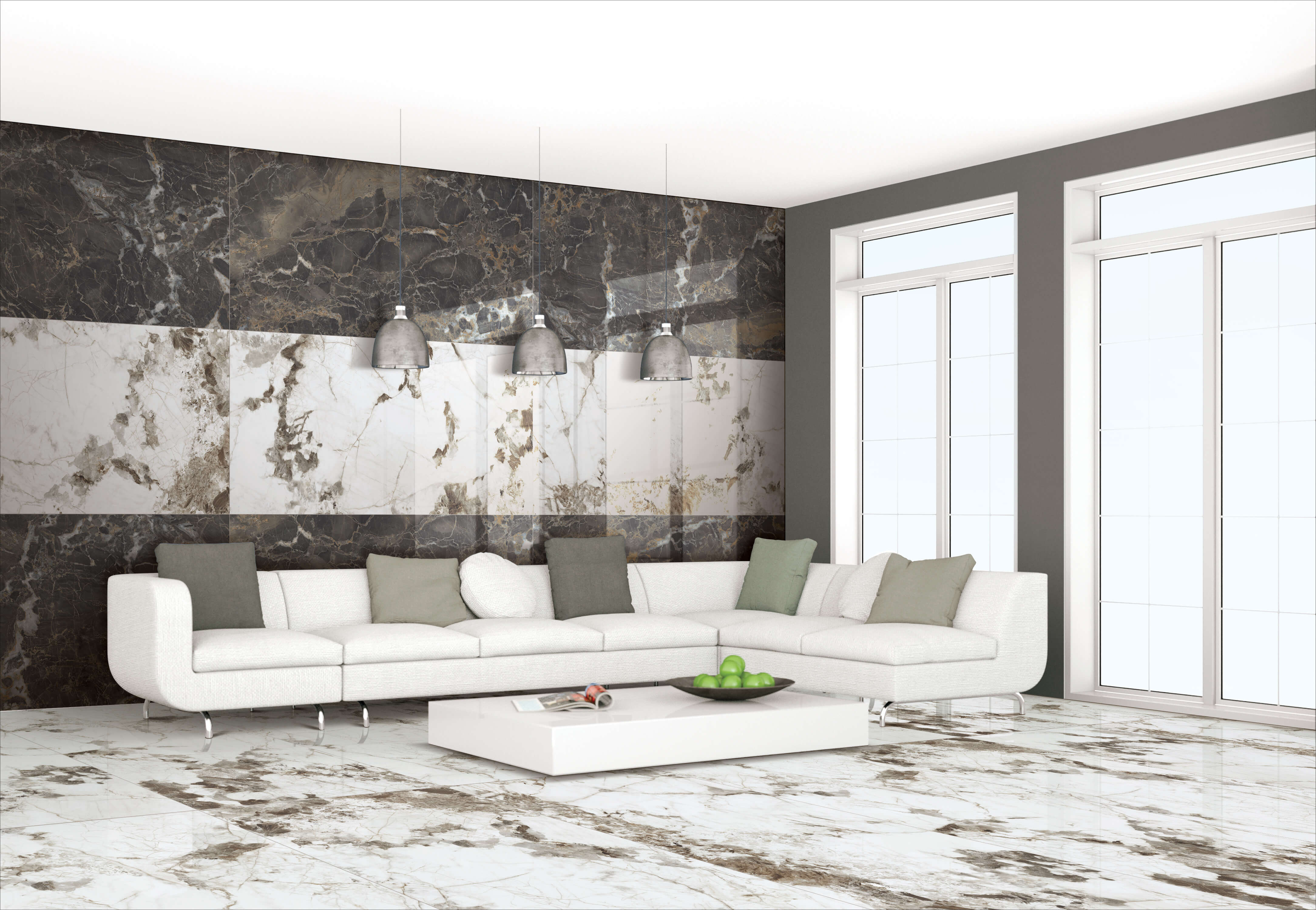 Triesta Nior 80x160cm Gold/Brown Living Room Ivyspace