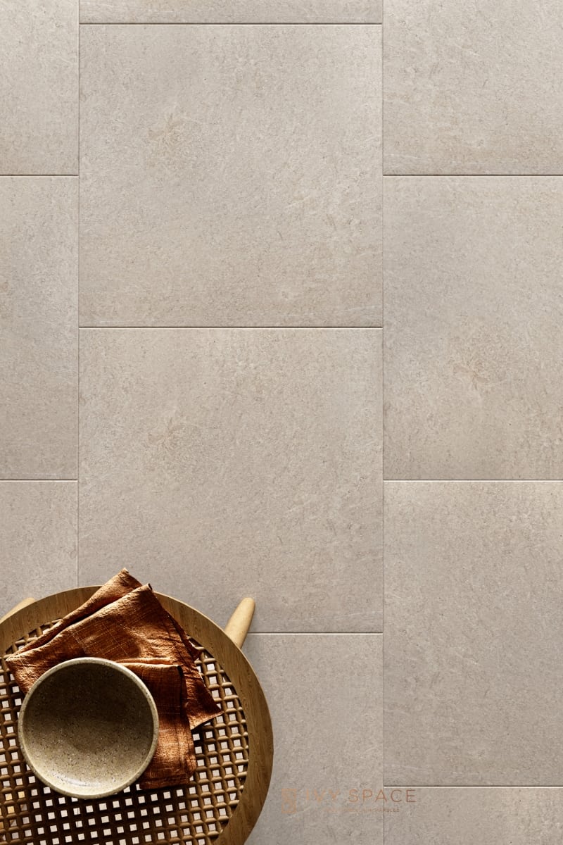 Vratsa Earth/Beige Limestone Floor IvySpace
